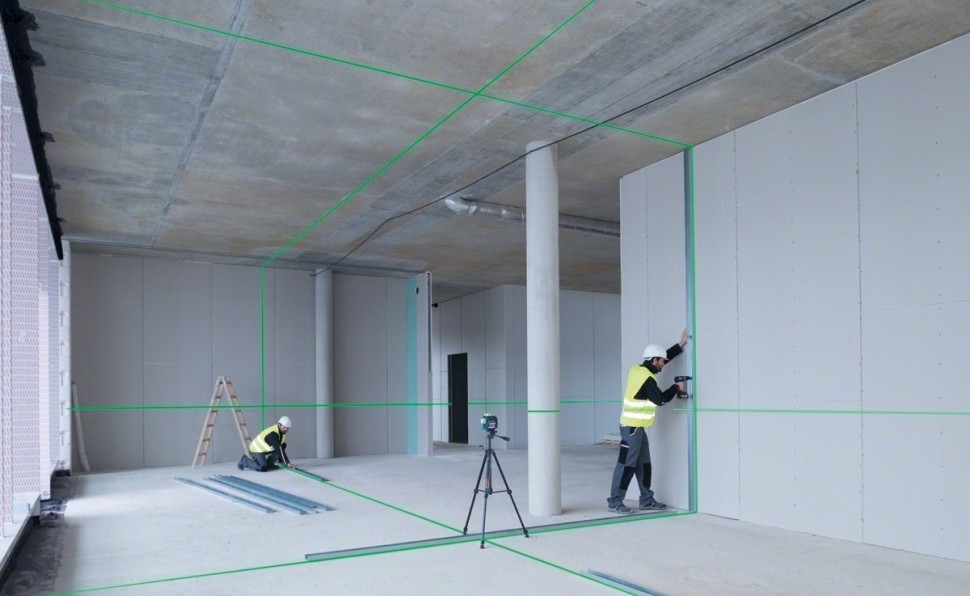 Лазерный нивелир Bosch GLL 3-80 CG Professional (с держателем BM 1)