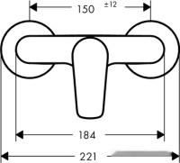 Смеситель Hansgrohe Talis E 71760000 (хром)