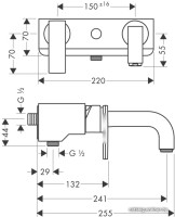 Смеситель Axor Citterio 39400000