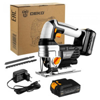 Лобзик Deko DKJS20 SET 2 063-4211 (с 2-мя АКБ)