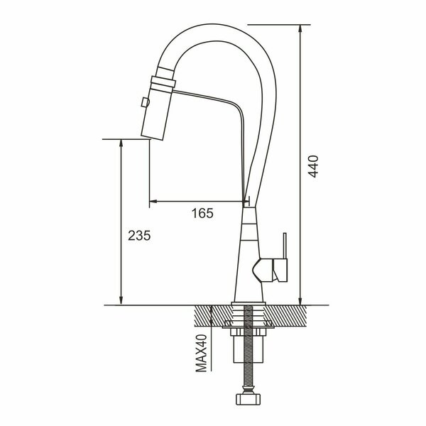 Смеситель Shevanik S943G-1