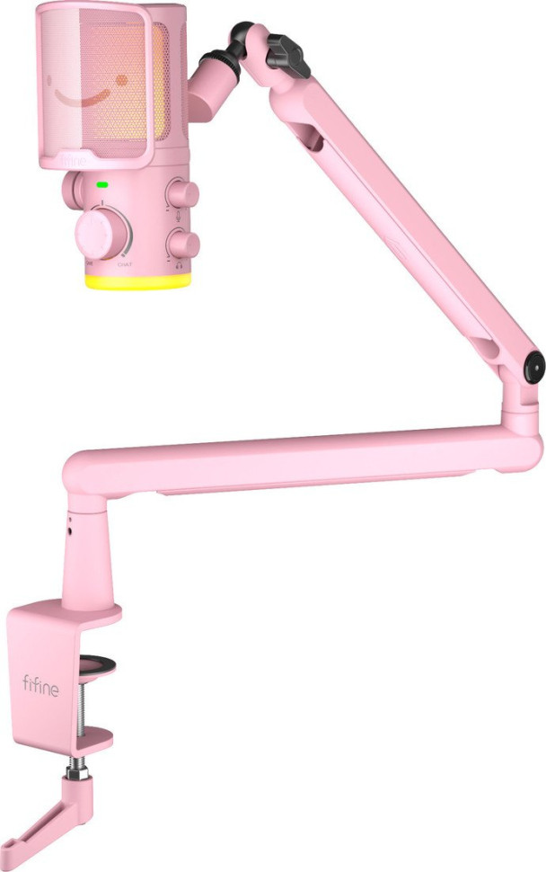 Проводной микрофон FIFINE TAM6 (розовый)