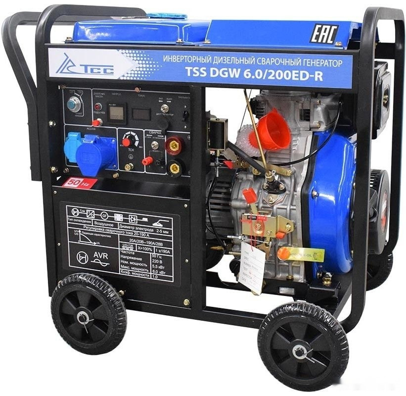 Генератор ТСС DGW 6.0/200ED-R
