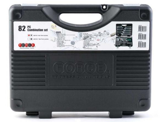 Универсальный набор инструментов FORCE 4821-9 82 предмета
