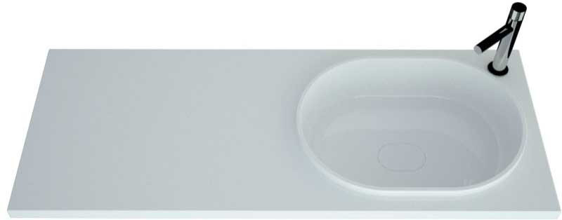 Умывальник Andrea Bruks 120 правая