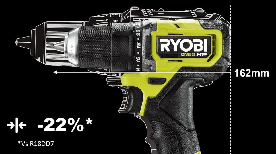 Дрель-шуруповерт Ryobi RDD18C-0 5133004979 (без АКБ)