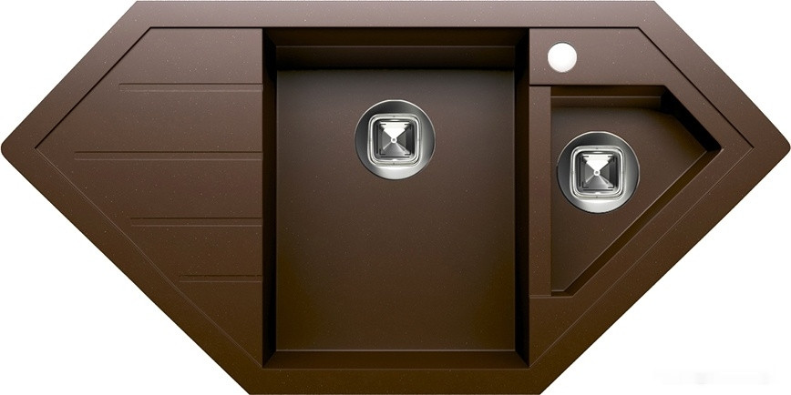 Кухонная мойка Tolero R-114 (коричневый)