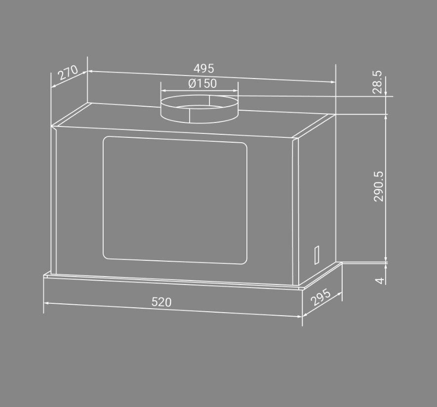 Вытяжка HIBERG VMF 6191 W