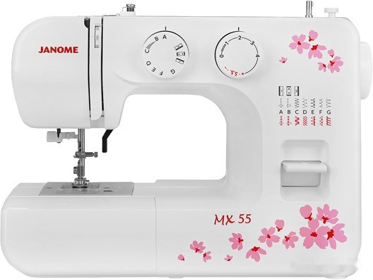 Электромеханическая швейная машина Janome MX 55