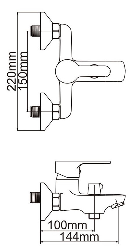 Смеситель Ledeme H53 L3003