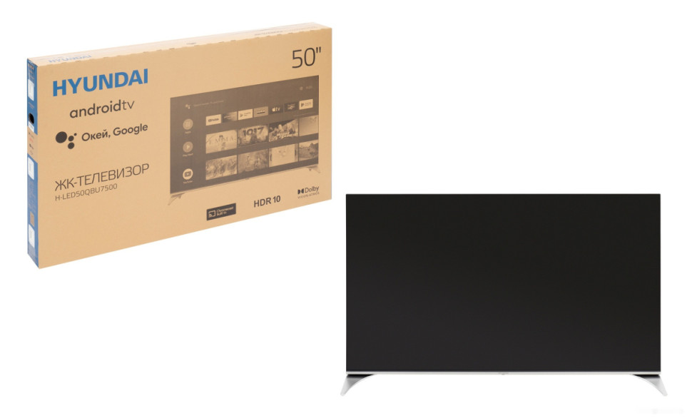 Телевизор Hyundai H-LED50QBU7500