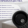 Кухонная мойка Saniteco Pura (черный)