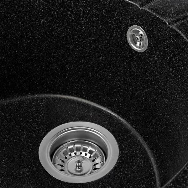Кухонная мойка Saniteco Pura (черный)