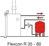 Расширительный бак Flamco Flexcon R 50
