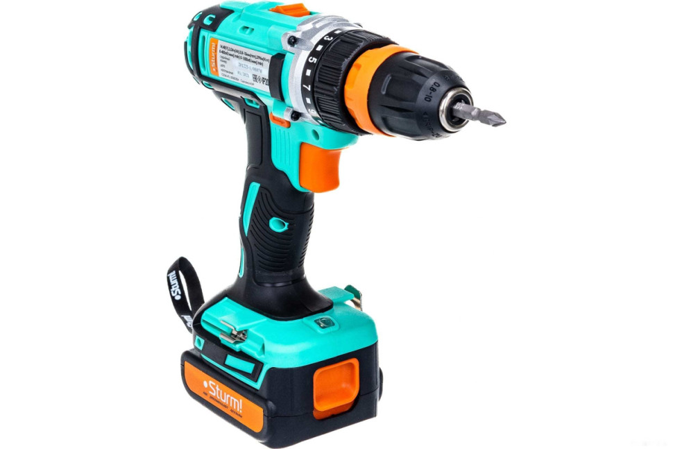 Дрель-шуруповерт Sturm CD3614T (с 2-мя АКБ, кейс)