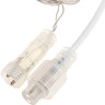 Гирлянда бахрома Neon-night Айсикл 25х0.6 м 255-595 (белый)