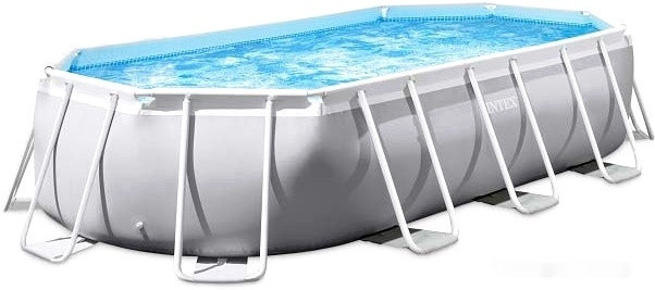 Бассейн INTEX Prism Frame Oval 26798 (610х305x122)