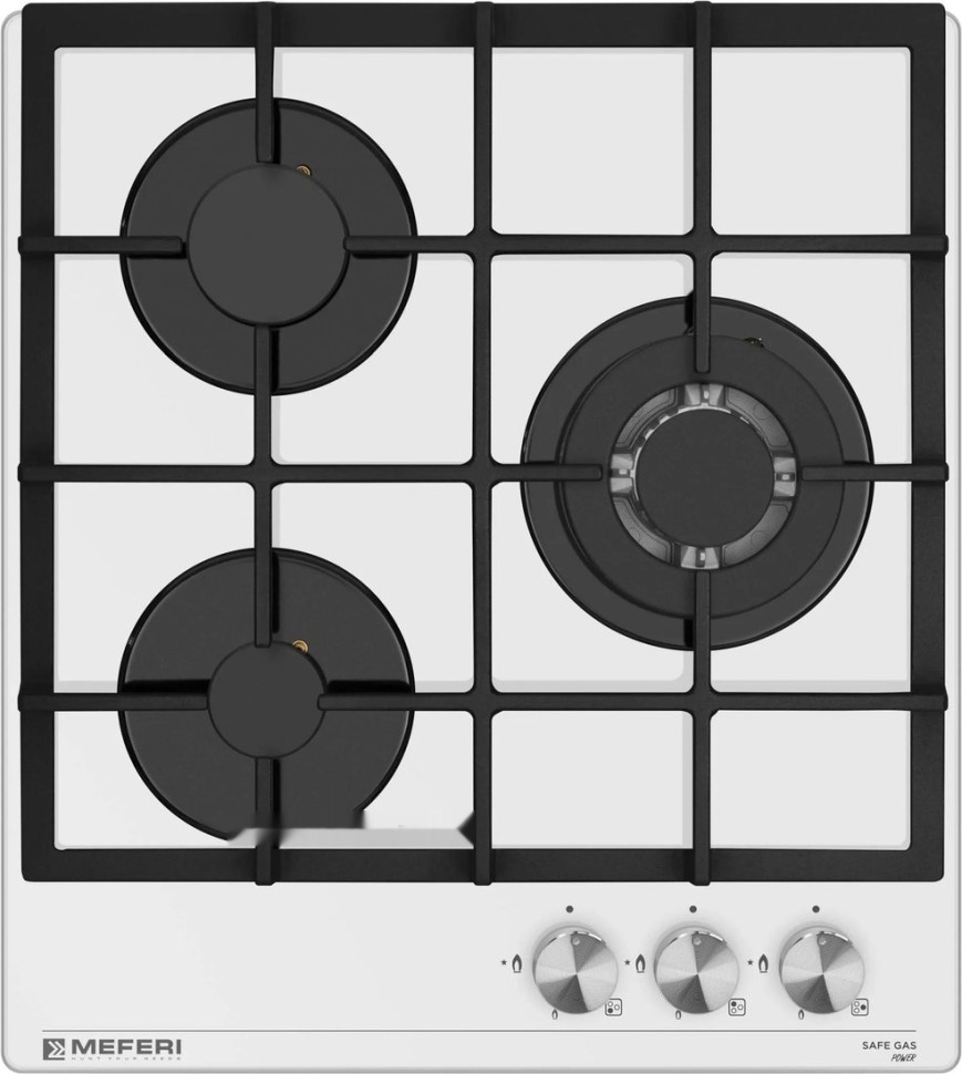 Варочная панель Meferi MGH453WH Glass Power