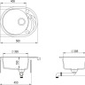 Кухонная мойка AquaSanita Clarus SR102AW ora 112