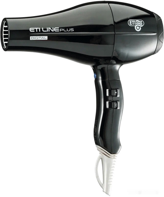 Фен ETI Line Digital Plus (черный)