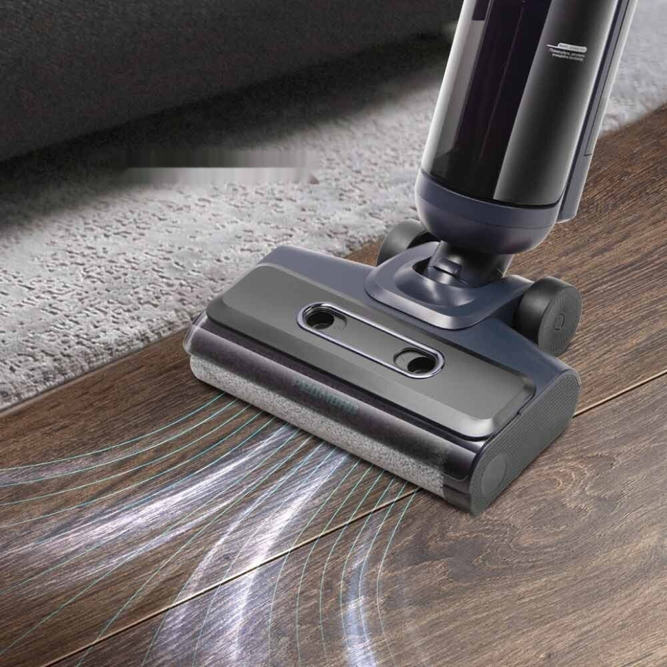 Вертикальный моющий пылесос Redmond VH1312 (синий)