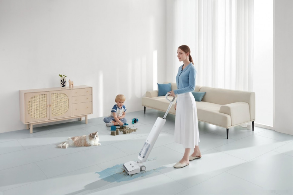 Вертикальный пылесос с влажной уборкой Xiaomi Truclean W10 Pro Wet Dry Vacuum B302GL (европейская версия)