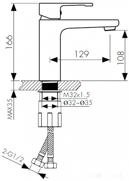 Смеситель Kaiser Elite 01011-2