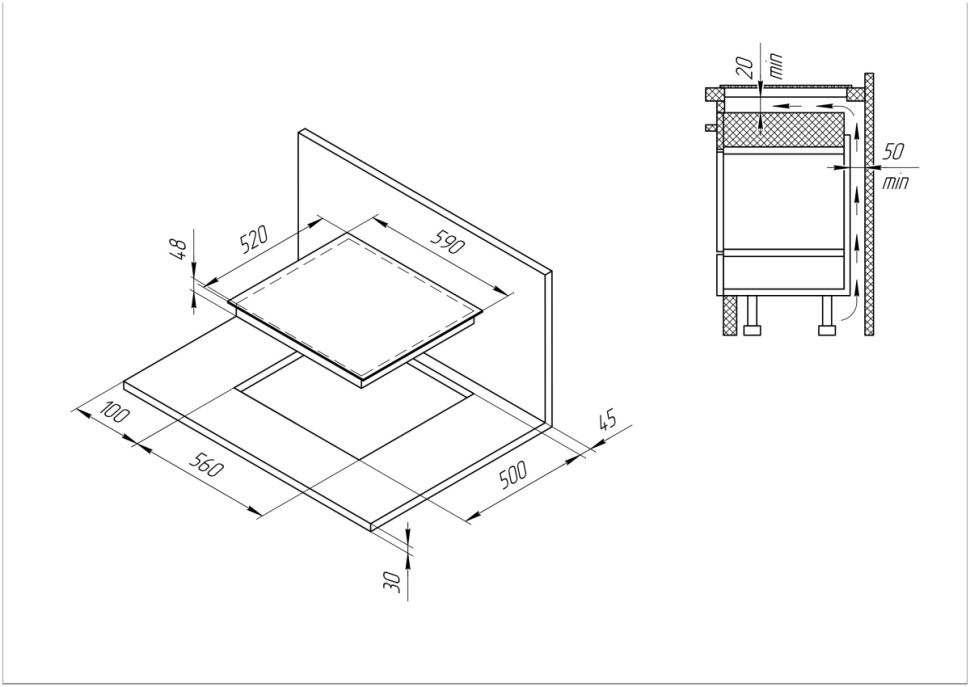Варочная панель Monsher MHE 6019