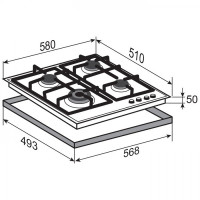 Варочная панель Zigmund &amp; Shtain G 14.6 S