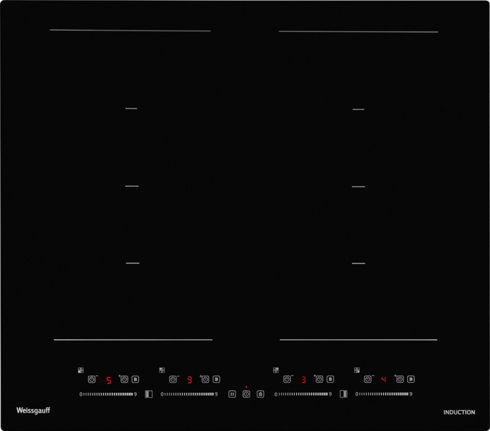 Варочная панель Weissgauff HI 649 Dual Flex Premium