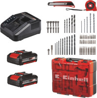 Ударная дрель-шуруповерт Einhell TE-CD 18/40 Li-i +64 4513992 (с 2-мя АКБ, кейс)