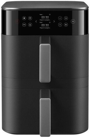 Аэрогриль Xiaomi Smart Double Stack Air Fryer 12L MAF-DS1201 (черный)