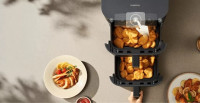 Аэрогриль Xiaomi Smart Double Stack Air Fryer 12L MAF-DS1201 (черный)