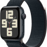 Умные часы Apple Watch SE 2 44 мм (алюминиевый корпус, полуночный/полуночный, нейлоновый ремешок)