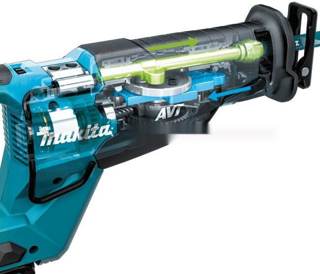Сабельная пила Makita JR002GZA (с 1-им АКБ)