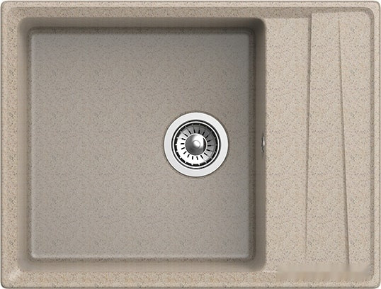 Кухонная мойка GranFest GF-LV-660L (песочный)