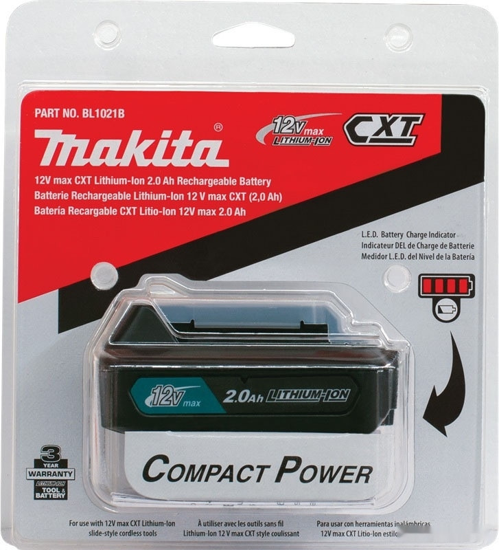 Аккумулятор для инструмента Makita BL1021B (12В/2 Ah)