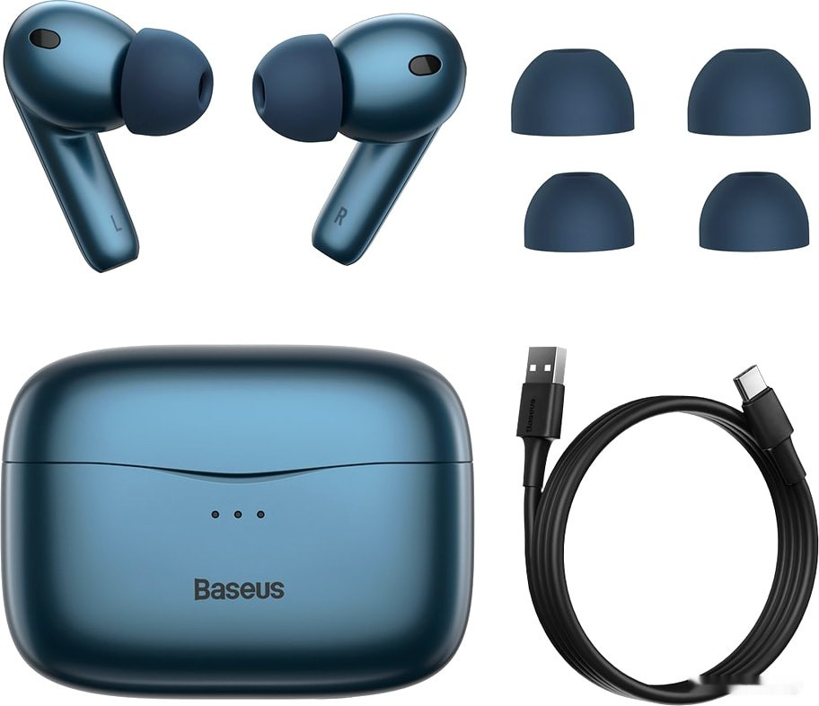 Наушники Baseus Simu S2 (синий)