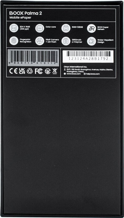 Электронная книга Onyx BOOX Palma 2 (черный)