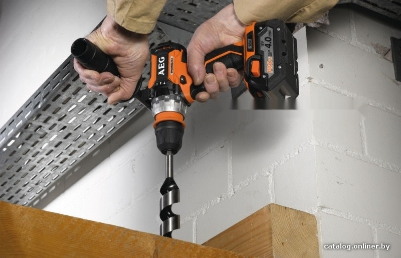 Ударная дрель-шуруповерт AEG Powertools BSB 18 CBL LI-402C [4935448463]