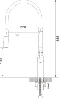 Смеситель Rose R358C