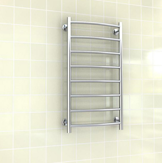 Полотенцесушитель Ростела Соната нижнее подключение 1/2" 6 перекладин 70 см