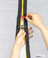 Батут Sundays Favorite 12FT (синий, с сеткой и лестницей)