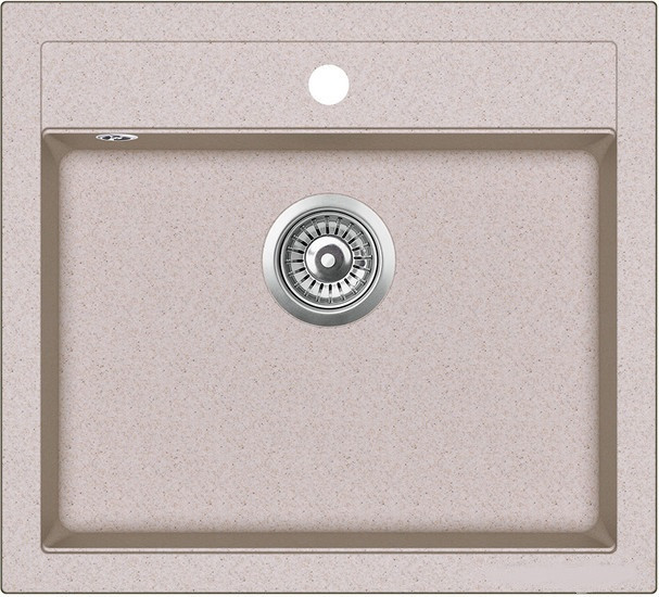 Кухонная мойка AquaSanita Quadro SQQ 100 110 W beige