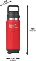 Термос Milwaukee Packout Chug Lid 0.710 л (красный)