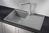 Кухонная мойка Granula GR-8002 (алюминиум)