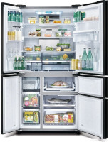 Многодверный холодильник Sharp SJ-WX99A-BK