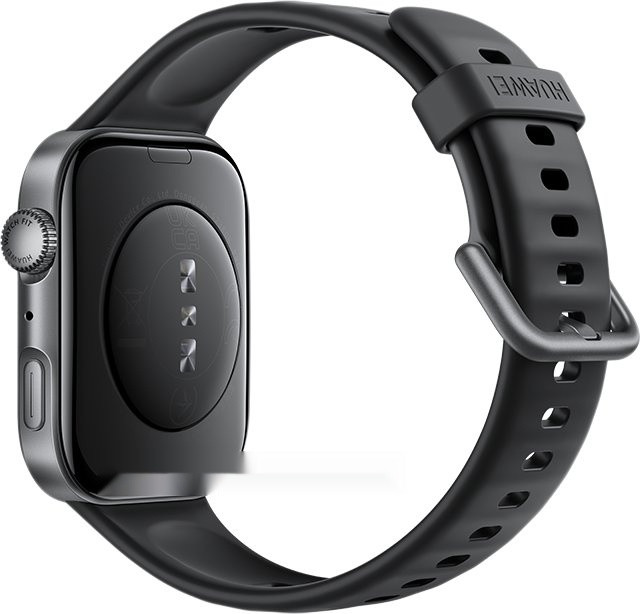 Умные часы Huawei Watch FIT 4 (черный, с черным силиконовым ремешком, международная версия)