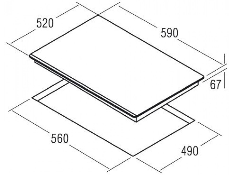Варочная панель CATA I 604 B