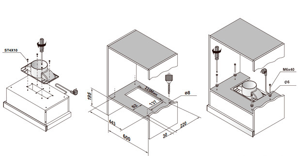 Вытяжка HAIER HVX-T671W